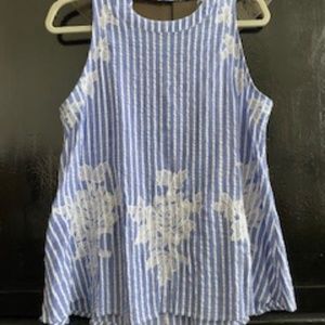 PPLA sleeveless summer top Large